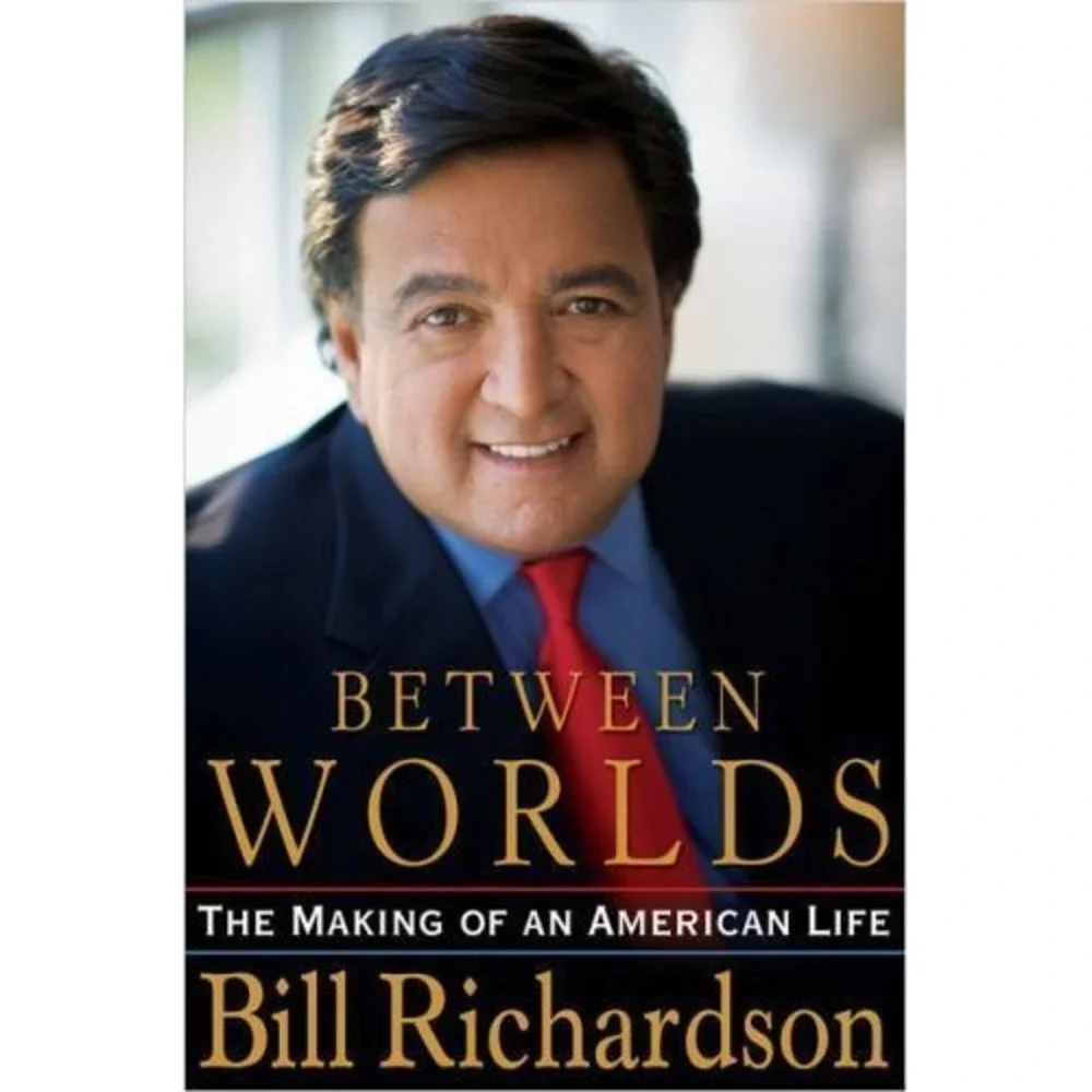 Between Worlds‎ Bill Richardson 2005 HCDJ SIGNED First Edition 1st Printing